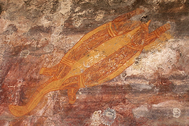 Kakadu NP, Ubirr Rock rotsschildering