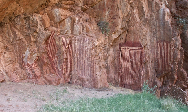 Emily Gap Rock Art