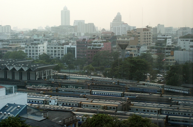 Laatste blik over Bangkok