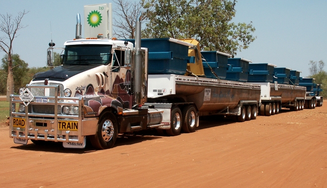 Willare Bridge experimentele Road Train