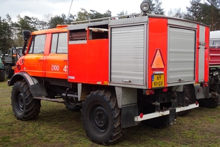 Unimog brandweer dubbele cabine