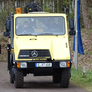 Unimog U90 Hiab-kraan