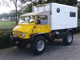 Unimog U .. cabrio camper