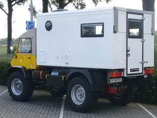 Unimog U .. cabrio camper