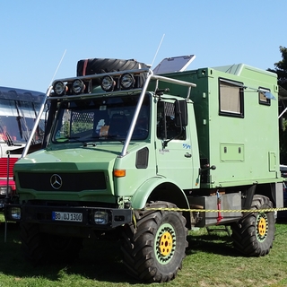 Unimog U 1550 L Hellgeth camper