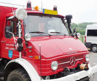 Unimog U 416 brandweerauto