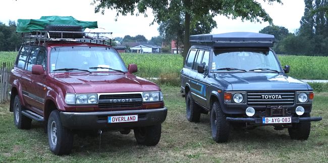 Land Cruiser 80 serie en 60 serie, net gearriveerd