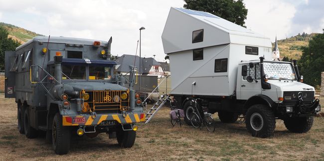 Continental en Unimog U 1700 L kampeerauto