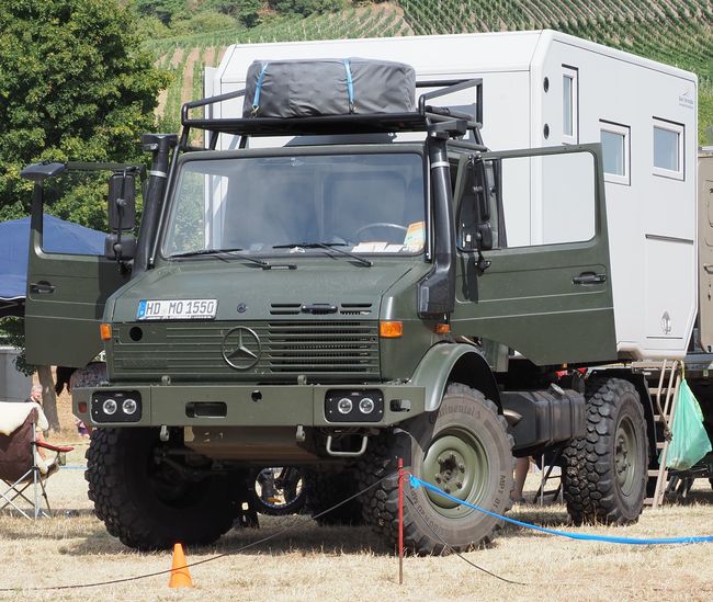 Unimog U 1550 L kampeerauto