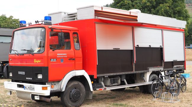 Iveco Magirus 80-16 voorheen brandweer met alu-rolluiken