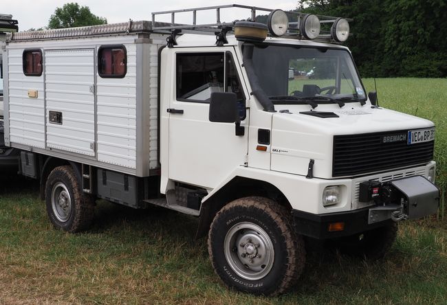 Bremach GR3.5 turbo4x4 met lier