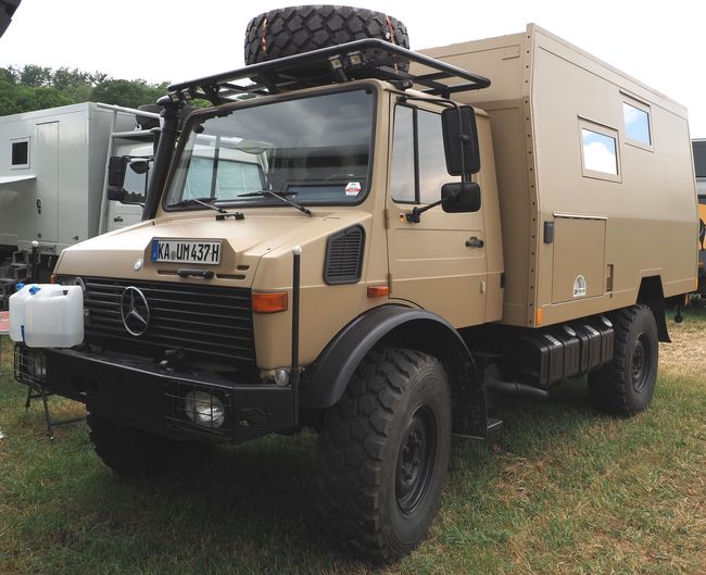 Unimog 437 expeditieauto