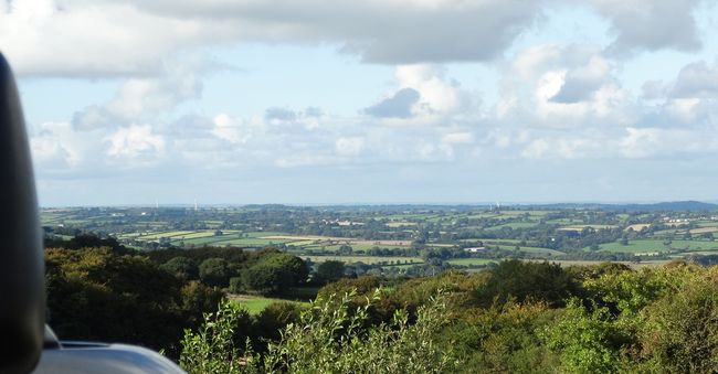 Landschap buiten the Bodmin Moor NP