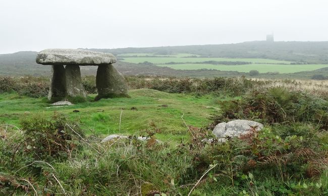 Lanyon Quoit met tinmijn