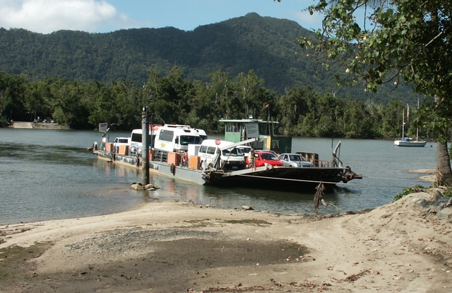 Daintree River, ferry