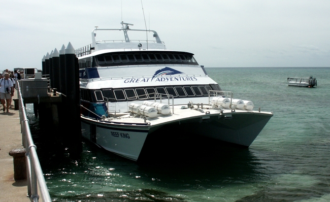 Great Barrier Reef, catamaran